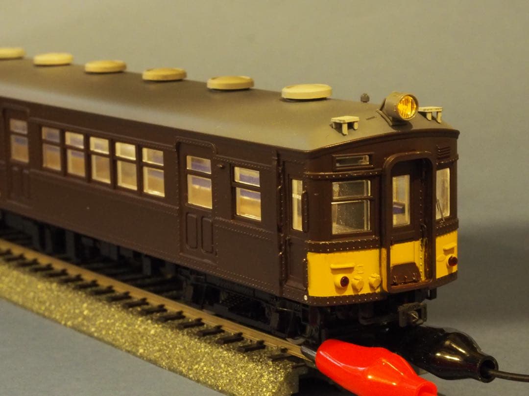 HO KATO クモハ40 宇部線風 室内灯付