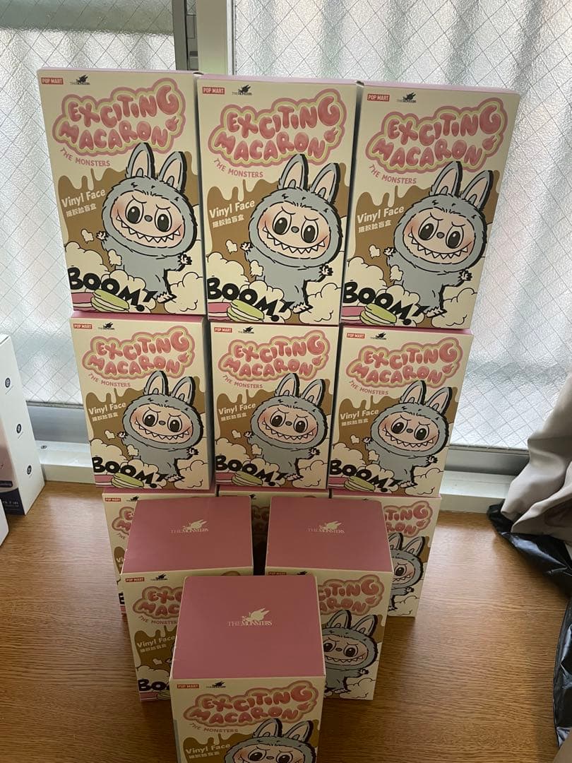 POPMART LABUBU THE MONSTERS マカロンぬいぐるみ12個