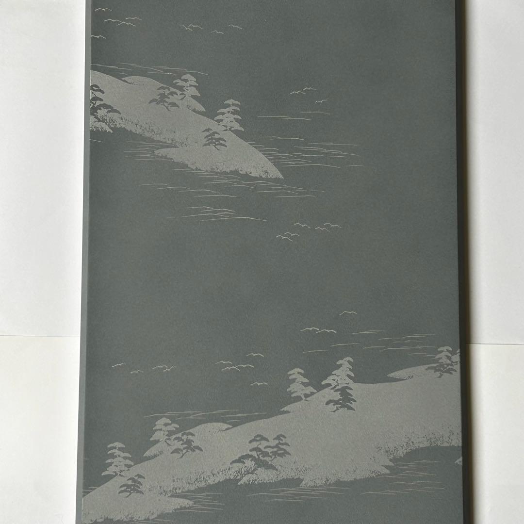 【未使用】アートパネル 現代版掛け軸 掛け軸 インテリア 利久 州浜 枯山水