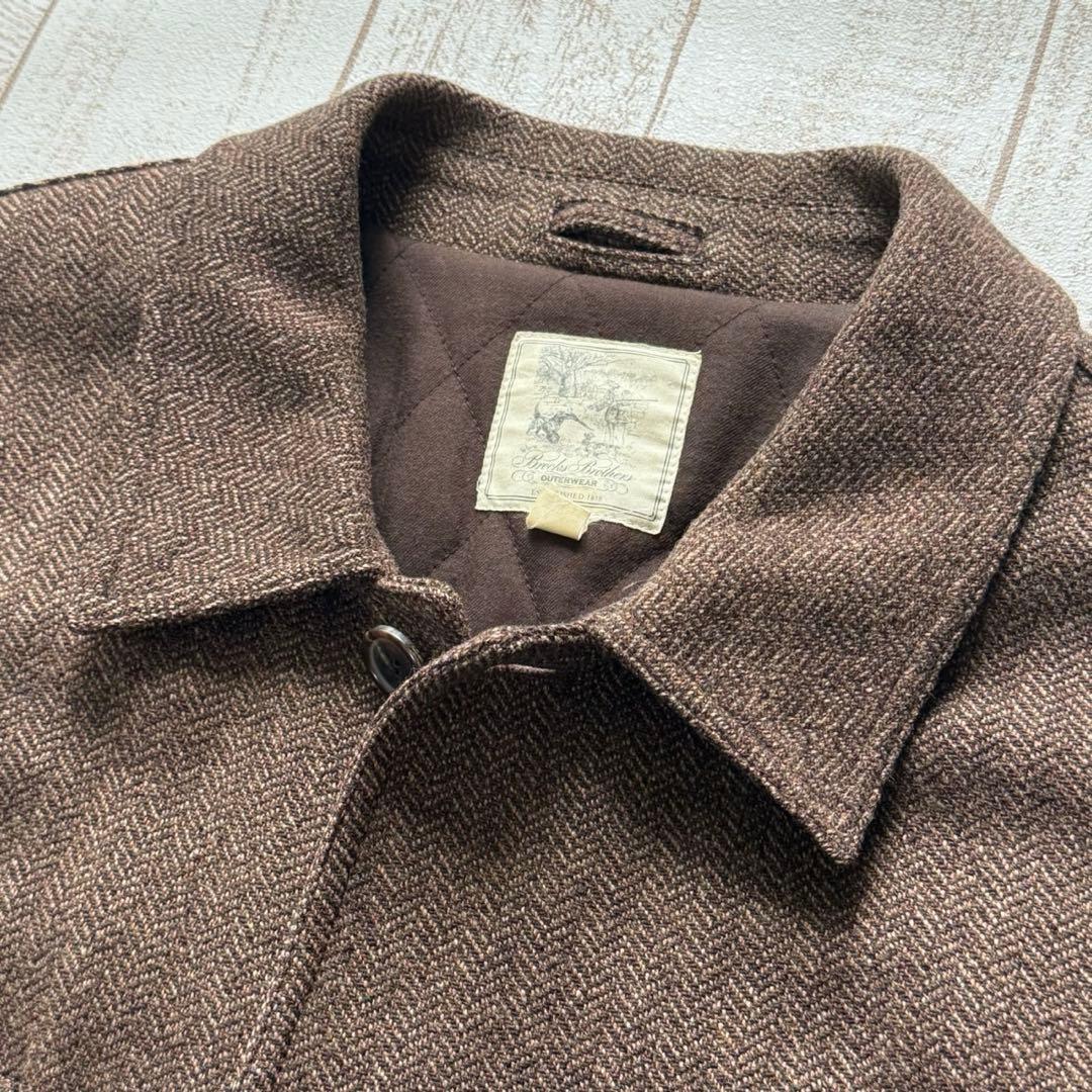 90's【ブルックスブラザーズ】ヘリンボーンツイード　フィールドジャケット