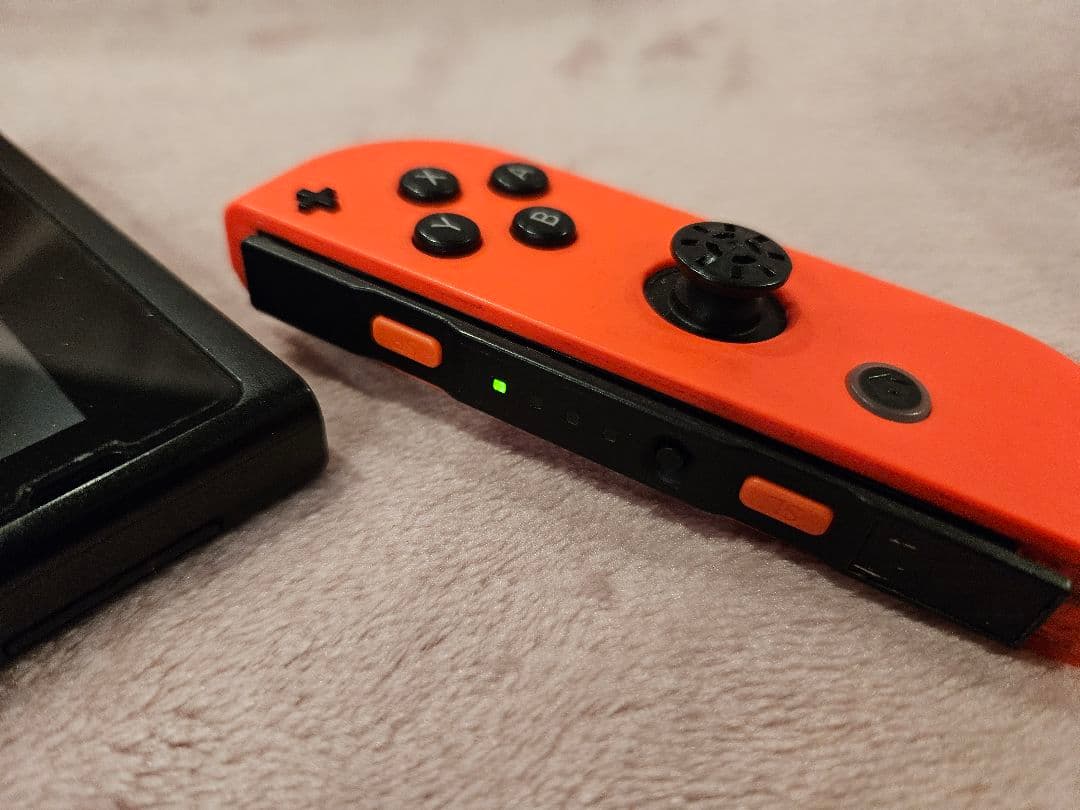 【ジャンク品】Nintendo Switch 本体 青/オレンジ Joy-Con