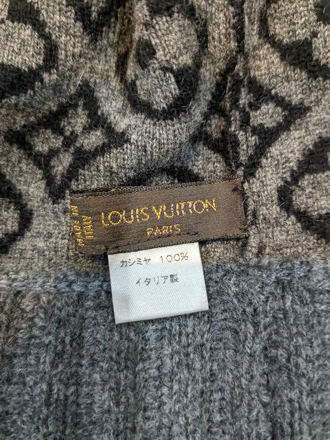 ルイヴィトン LOUIS VUITTON　ニット帽　カシミア100% 美品