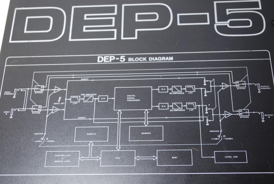 Roland DEP-5　 DIGITAL EFFCTS PROCESSOR