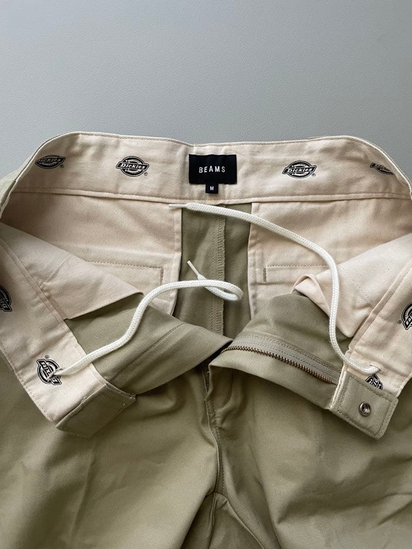 BEAMS別注 Dickies ワイドチノパンツ