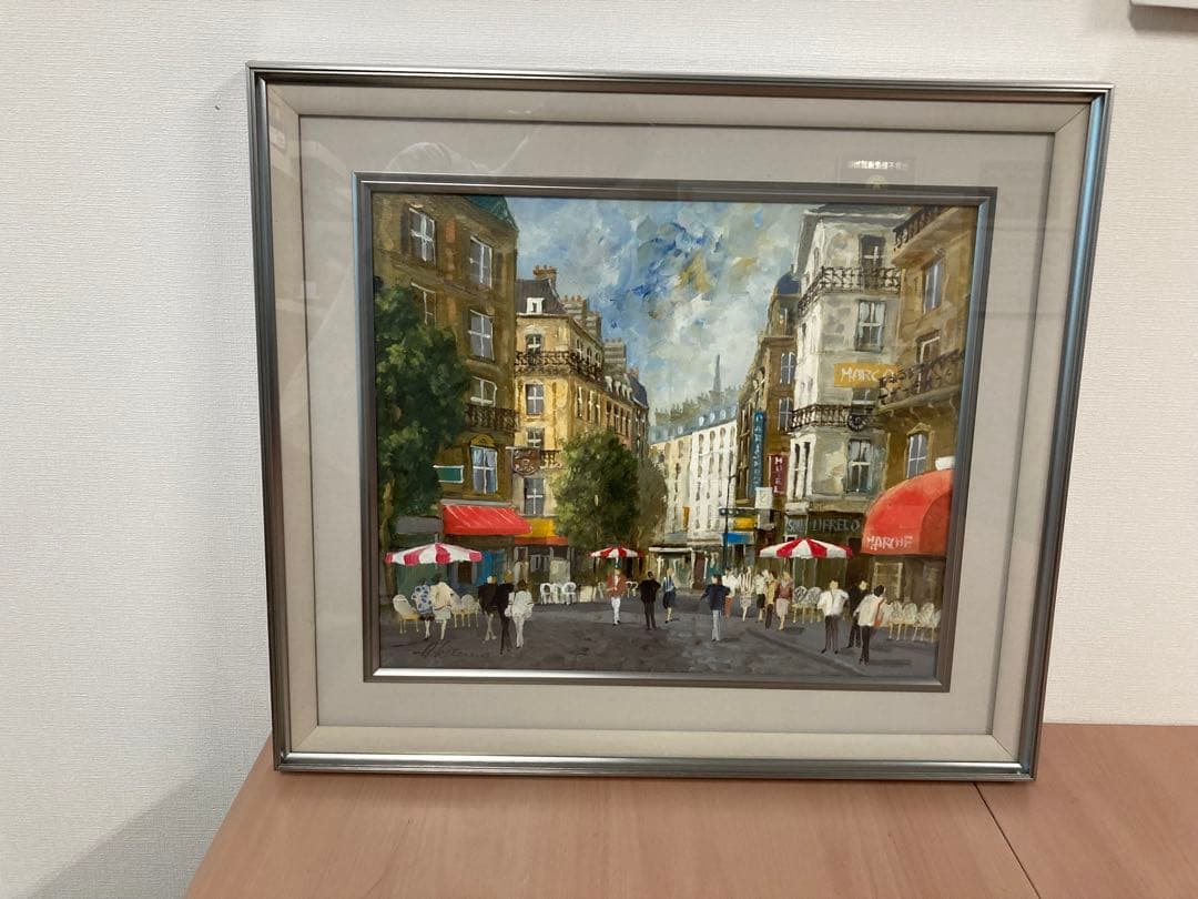 北野明信★パリ★風景画★