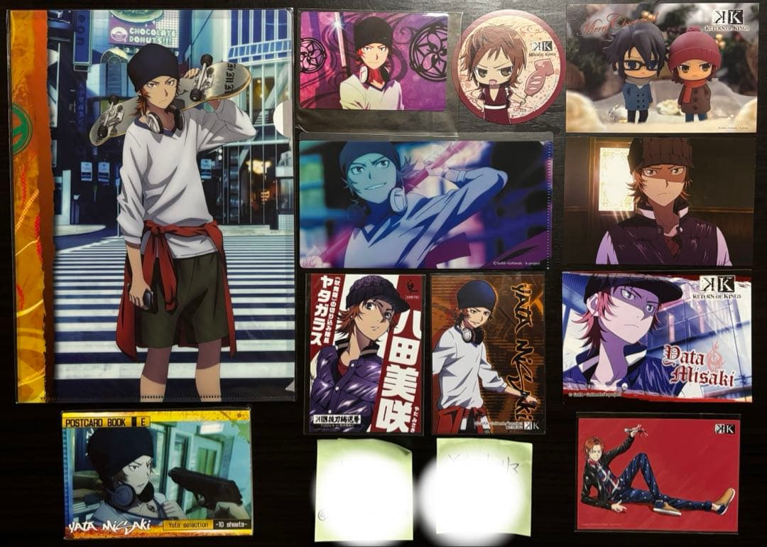 八田美咲 吠舞羅 アニメ K ファイル ポスカ ブロマイド セット まとめ売り