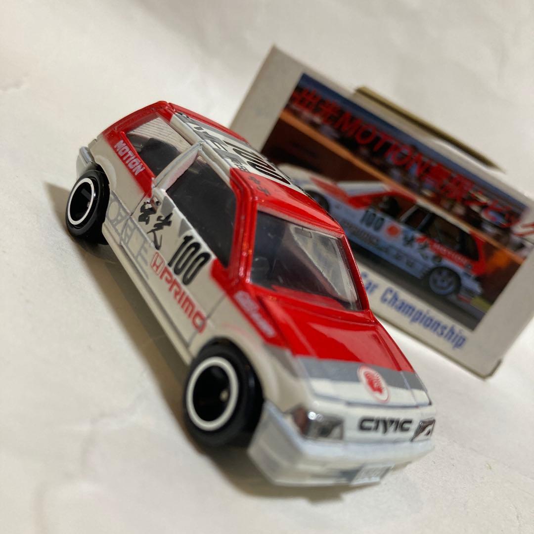 トミカホンダシビックMOTION RACING HPRIMO 出光100