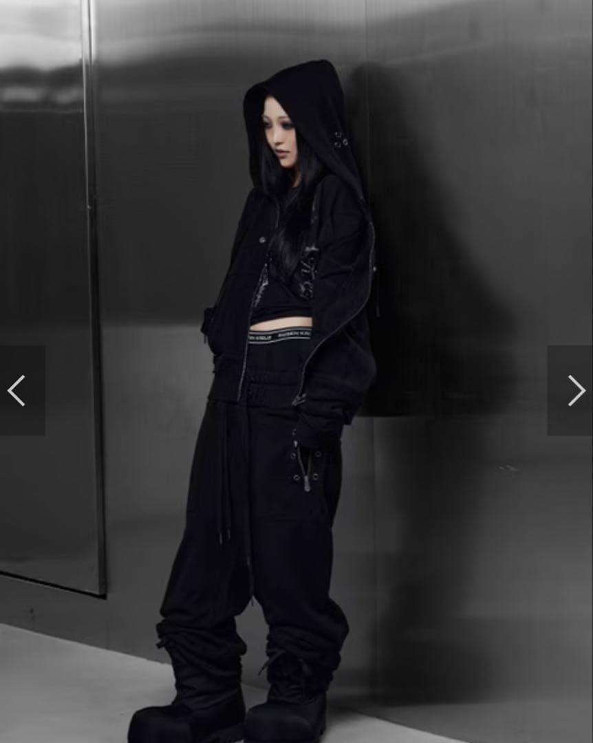 Rosen Kreuz ZIP-UP HOODIE ジップパーカー