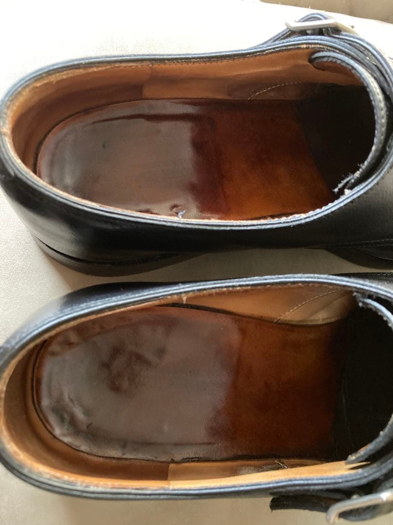 JOHN LOBB ジョンロブ　ダブルモンクストラップ　黒　25cm相当