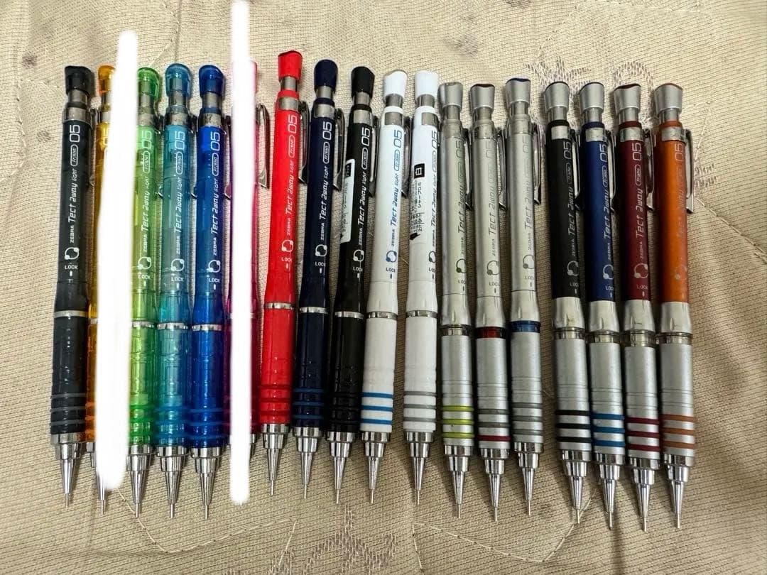 【別売り可】zebra テクトツーウェイ シャープペンシル 0.5mm 18本