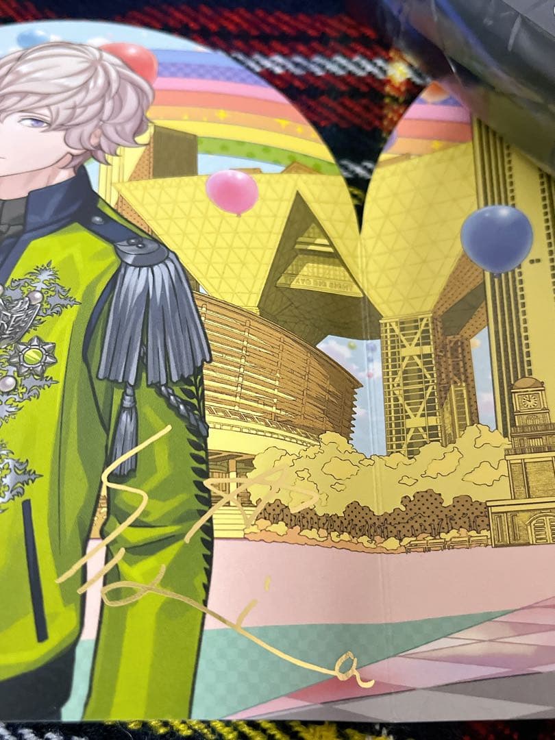 【1/14 23:00まで値下げ】うたプリ シオン 直筆サイン入り ポスター