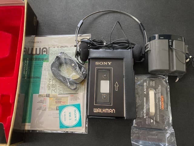超希少美品箱入フルセット 高音質 整備済完全動作品 SONY WM-3