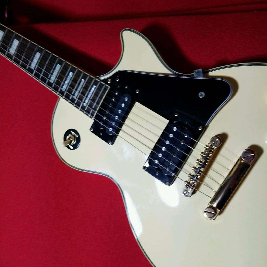 ◆Epiphone Les Paul Custom white EEシリアル◆