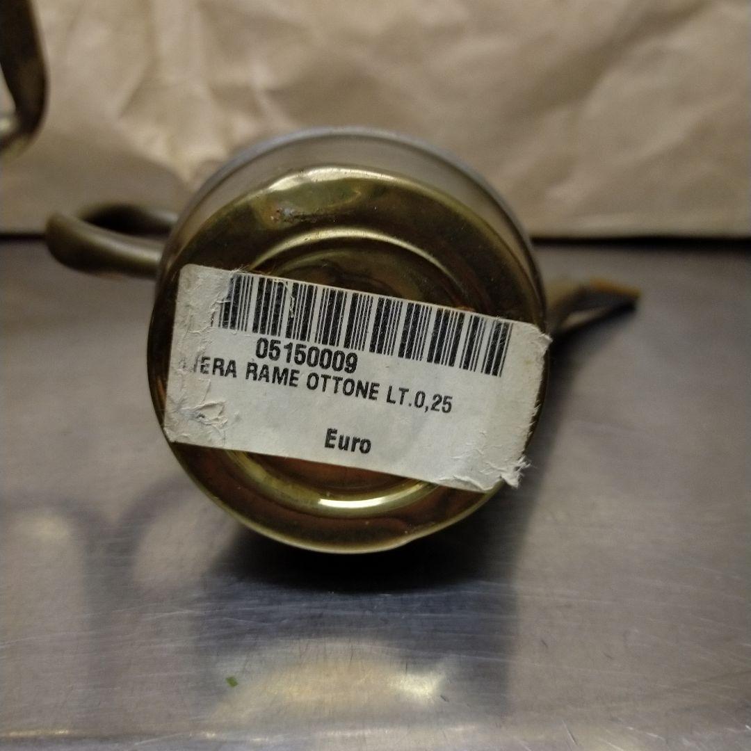 ヴィンテージ 銅製オイル缶　イタリア 大、小セット　オリーブオイル入れ