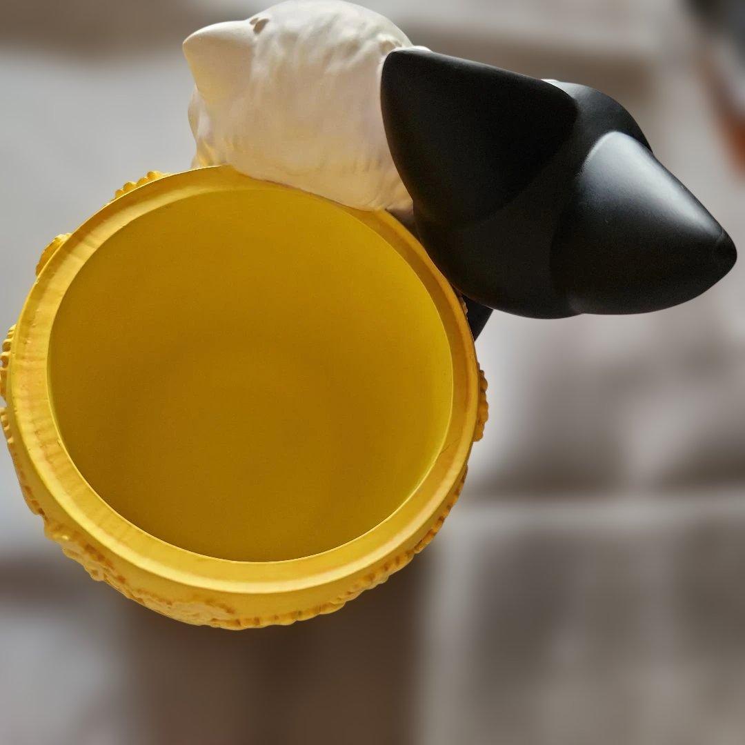 【新品同様】ジブリ プランターカバー 魔女の宅急便ジジとリリー ジオラマBOX