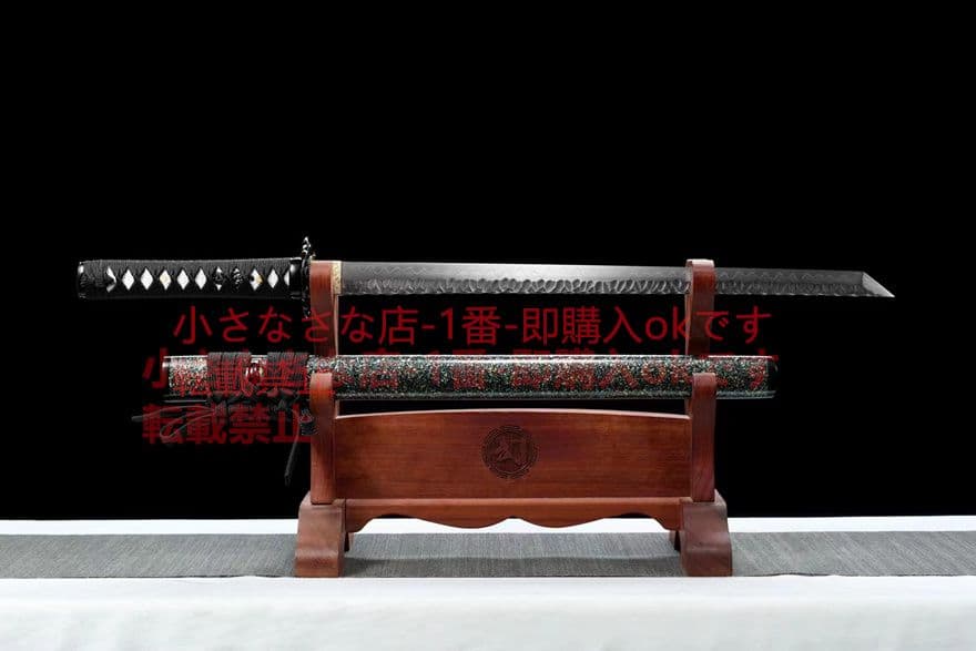 焼成打石紋T 10焼刃【千鈞】武具　刀装具　日本刀　模造刀 居合刀