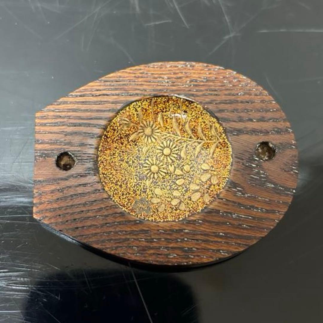 秋草蒔絵琵琶香合　茶道具懐石茶箱鵬雲斎坐忘斎淡々斎即中斎而妙斎棗水指茶碗茶香合棗