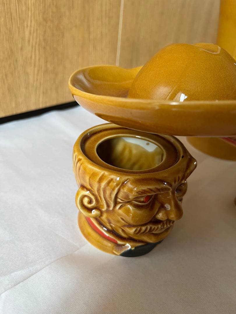 SUNTORY 陶器トリス人形セット　非売品　販促品　コレクション　置物