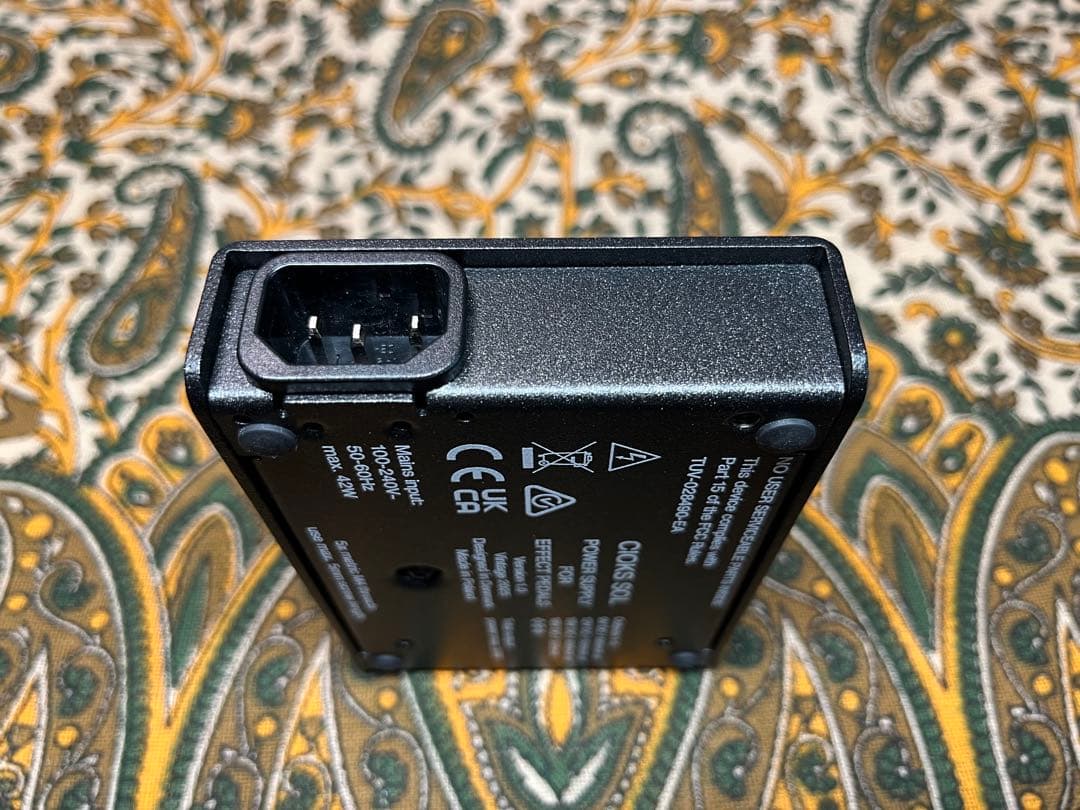 CIOKS SOL パワーサプライ 電圧切替 9V 12V 15V 18V