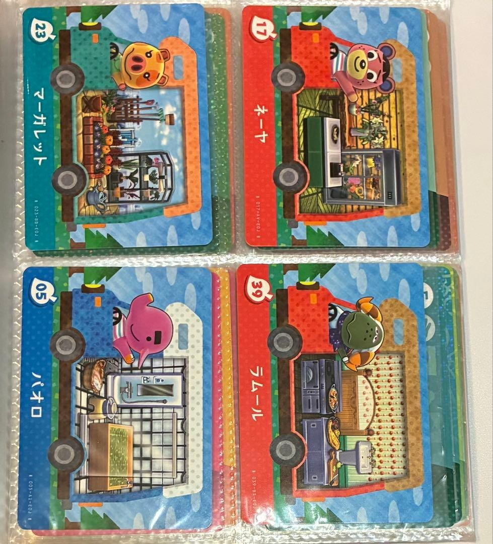 あつ森amiiboカードスピカ、みすず、レムを含む　まとめ売り　78枚