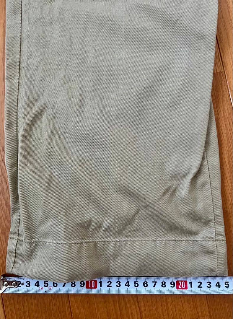 60's U.S.NAVY チノパン 実物ミリタリー◎PRENTICE ジッパー