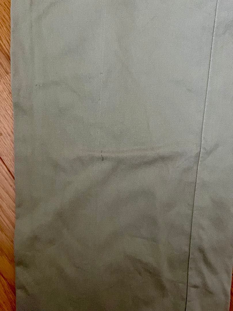 60's U.S.NAVY チノパン 実物ミリタリー◎PRENTICE ジッパー