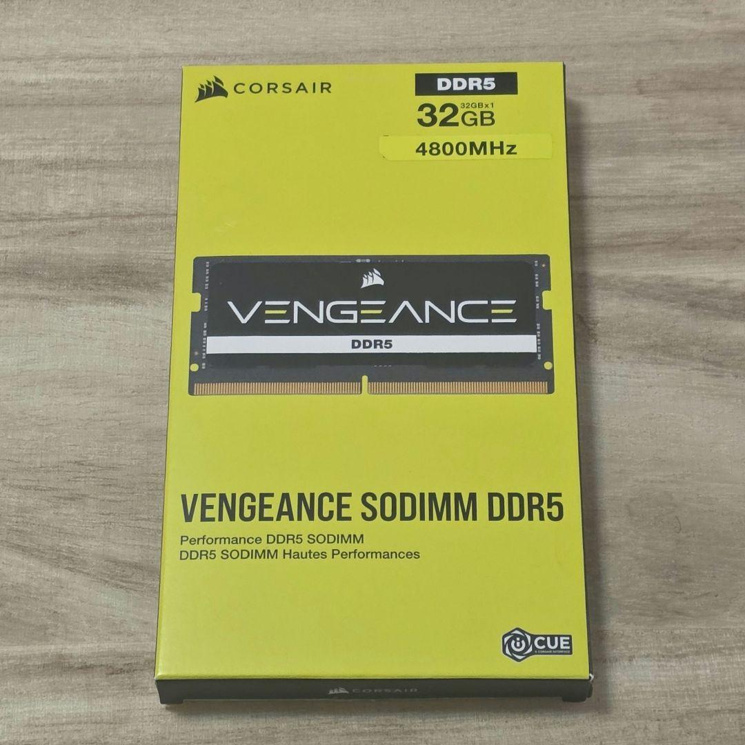 メモリー CORSAIR VENGEANCE SODIMM DDR5 32GB