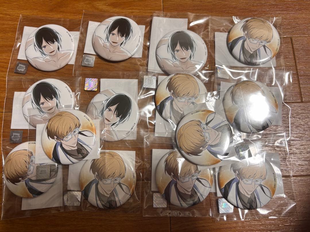 神之塔 Tower of God まるくじ ビオレ 夜 クン 缶バッジ アクキー