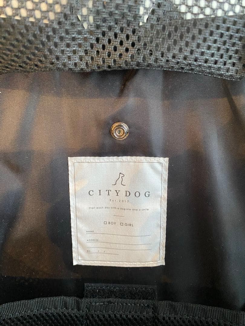 CITYDOG ネオプレーンバックパックキャリー Sサイズ(3kg未満)