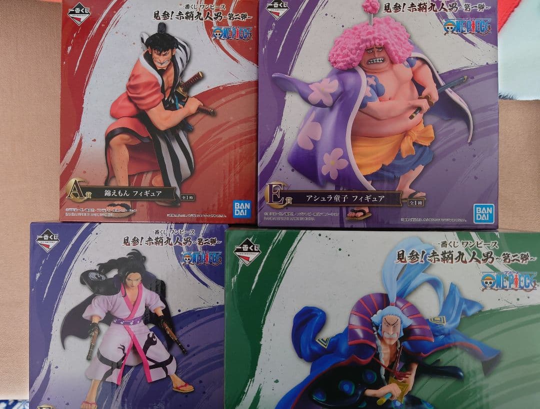 ONE PIECE　見参！赤鞘九人男　フィギュア　一番くじ