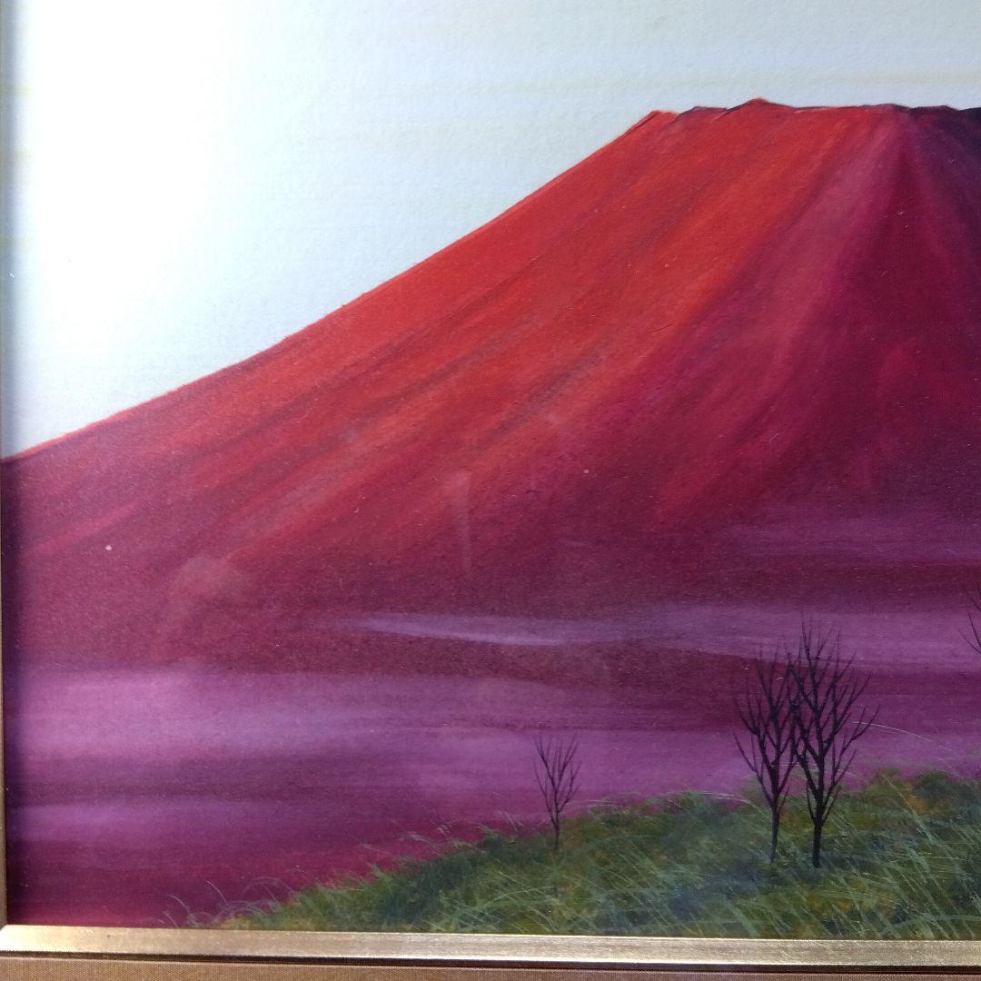 赤富士　真筆一点物