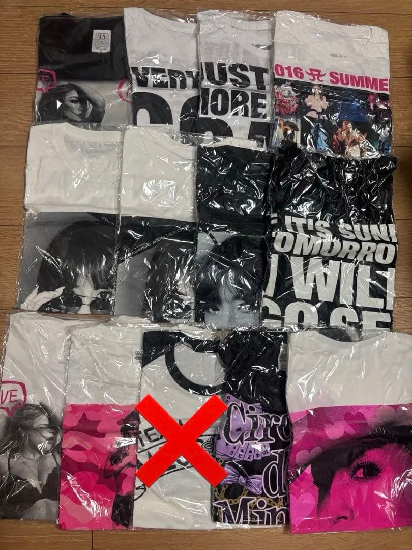 浜崎あゆみ ライブTシャツ 13枚セット