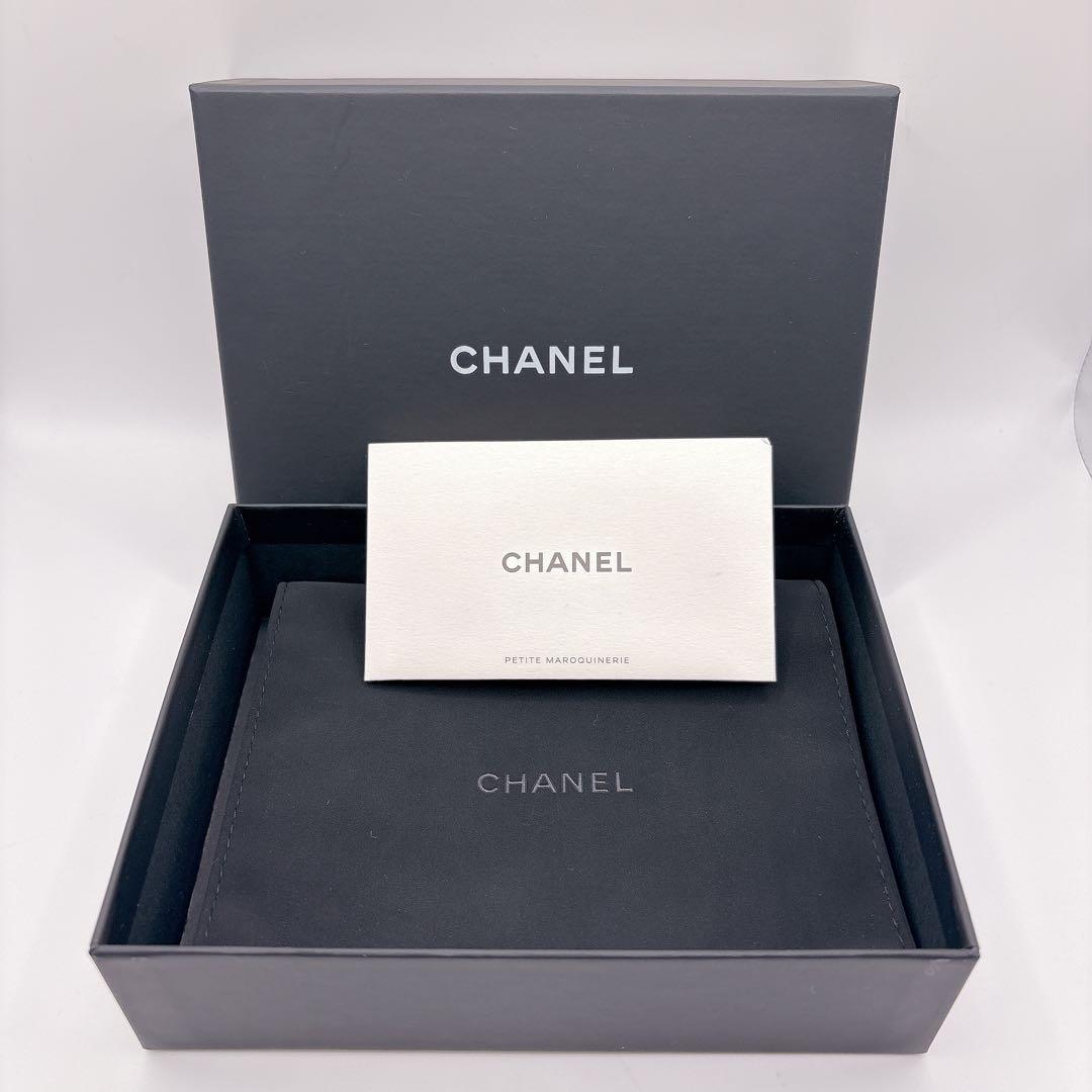 未使用 CHANEL シャネル 財布 スモールジップウォレット ケース