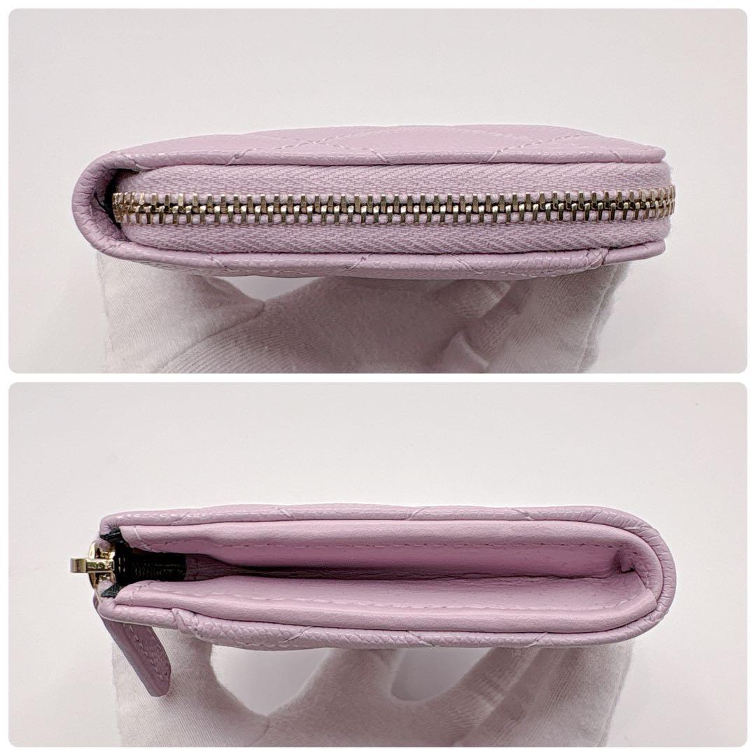 未使用 CHANEL シャネル 財布 スモールジップウォレット ケース