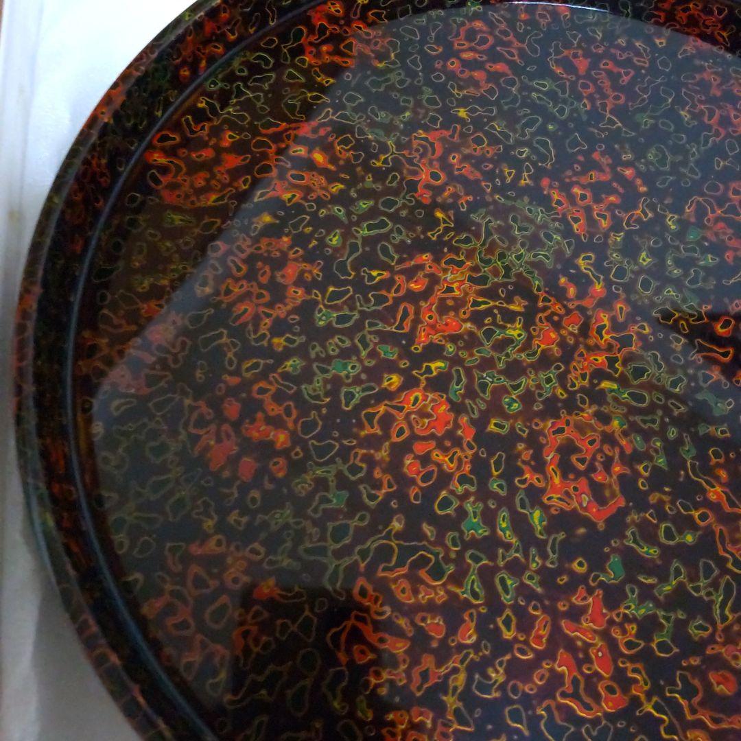 津軽塗　おぼん