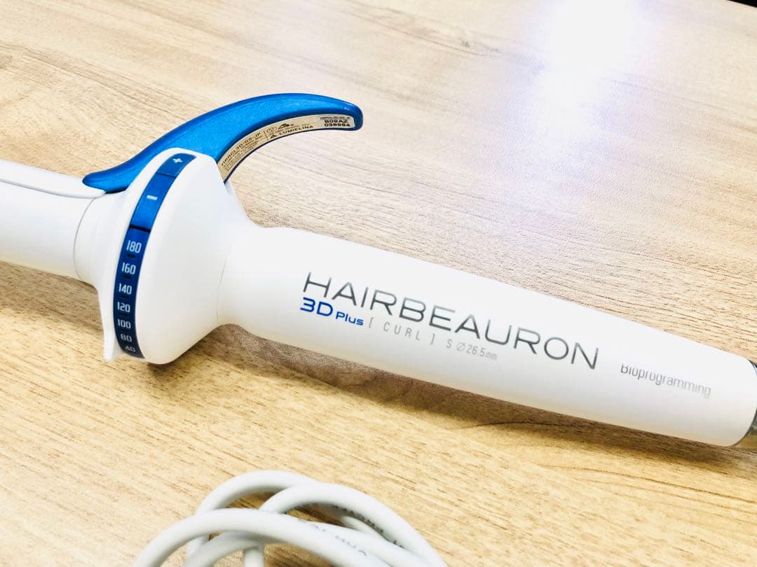 正規品　HAIRBEAURON 3D Plus カールヘアアイロン 26.5mm