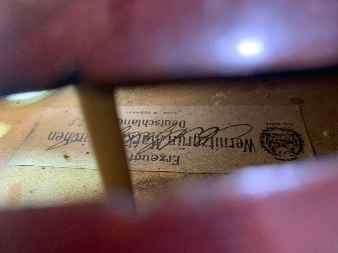 古い　ドイツ製　4/4 バイオリン　C.A. Götz