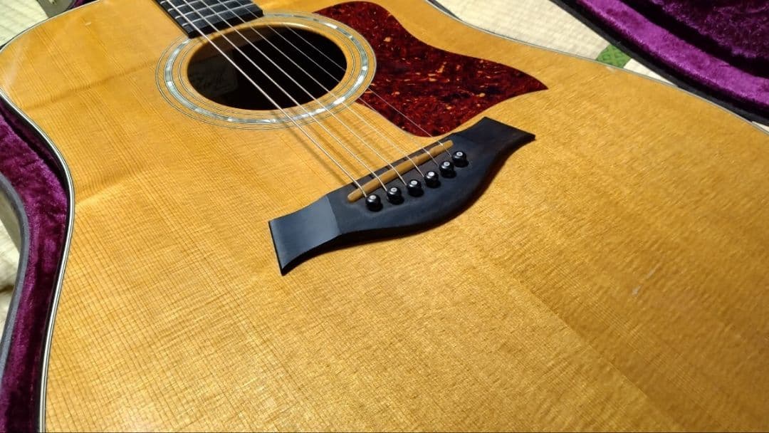 97年製 Taylor 710 セミヴィンテージ Fishmanピエゾ