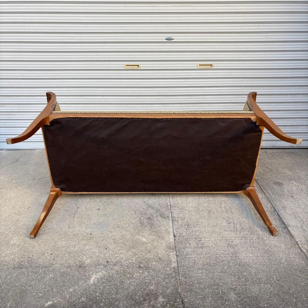 アンティークソファ ヨーロピアンクラシカル 2人掛けソファ ベンチソファ