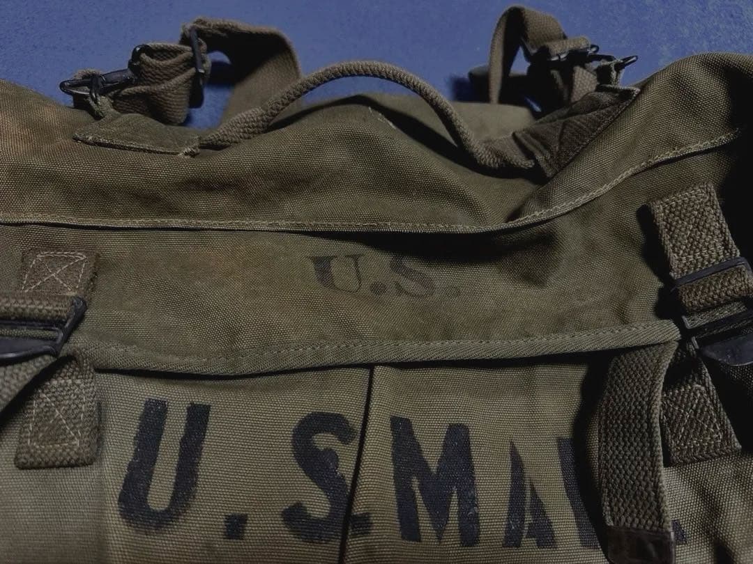 U.S. MAIL ミリターバック　50s 軍物　room.no6 キャンバス