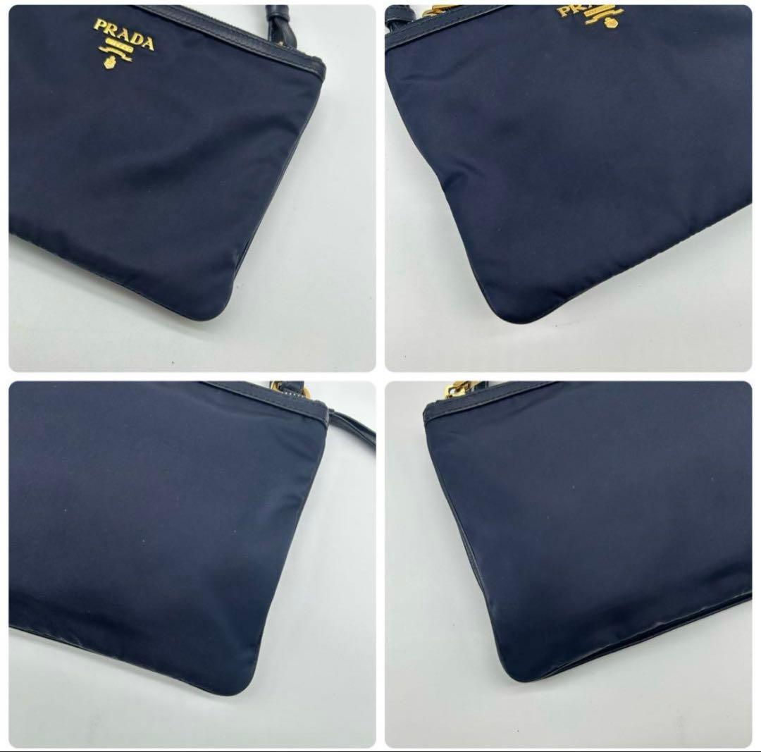 【1026様】PRADA プラダ ショルダーバッグ ダブルポケット ナイロン