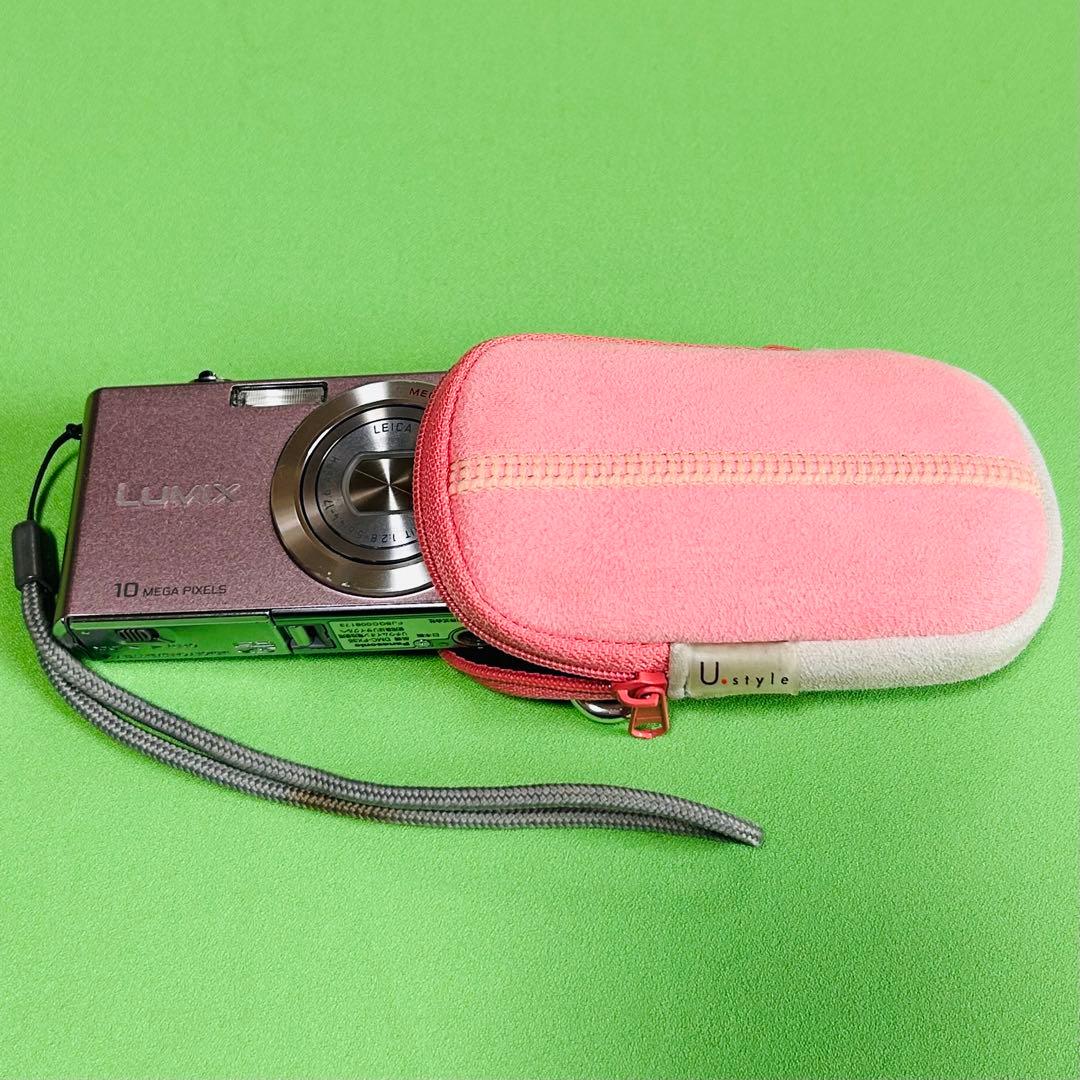 Panasonic コンパクトデジカメ LUMIX DMC-FX35 ピンク