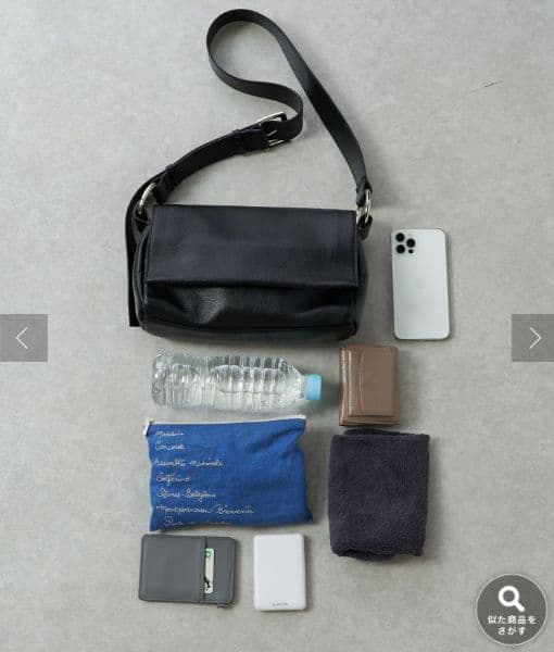 BEARDSLEY レザーボディバッグ