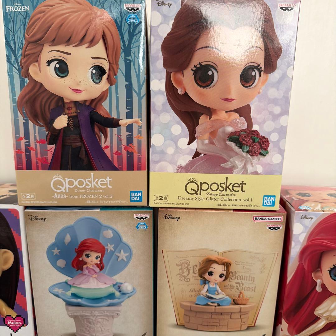 ディズニー Qposket フィギュア 15体セット