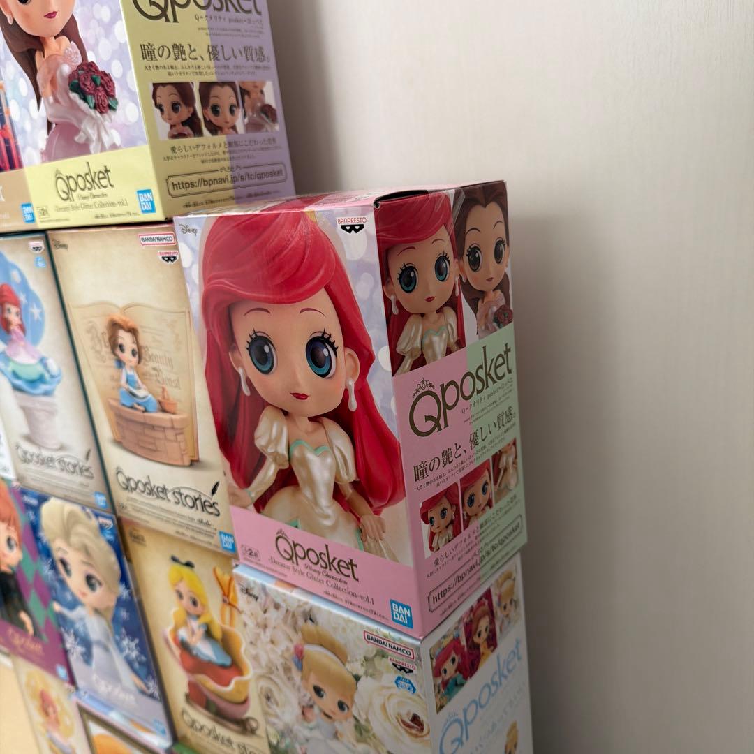 ディズニー Qposket フィギュア 15体セット