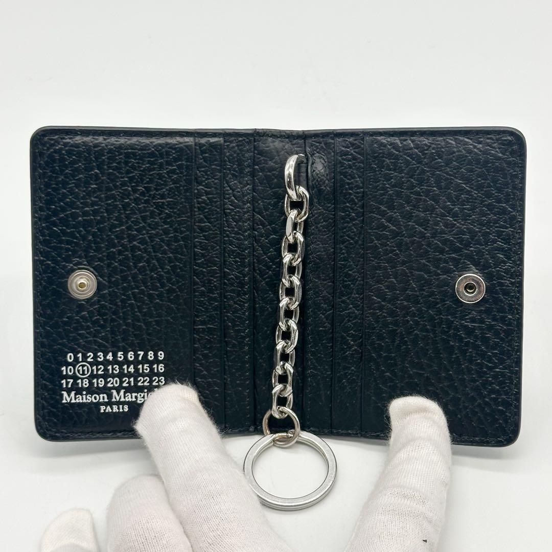 メゾンマルジェラ 4ステッチ カードケース キーリング キーケース