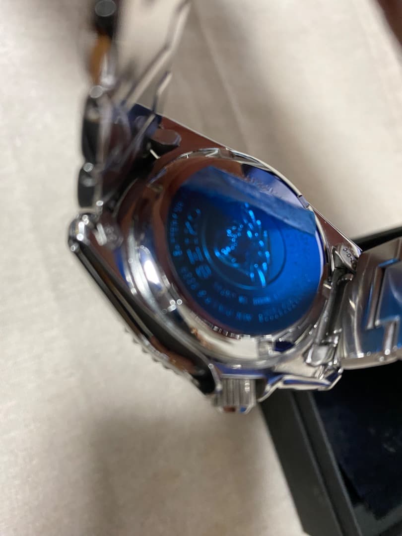 SEIKO セイコーパーペチュアルカレンダー 8F35-00A0 オレンジ