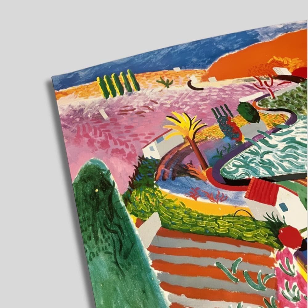 David Hockney: A Retrospective ポスター