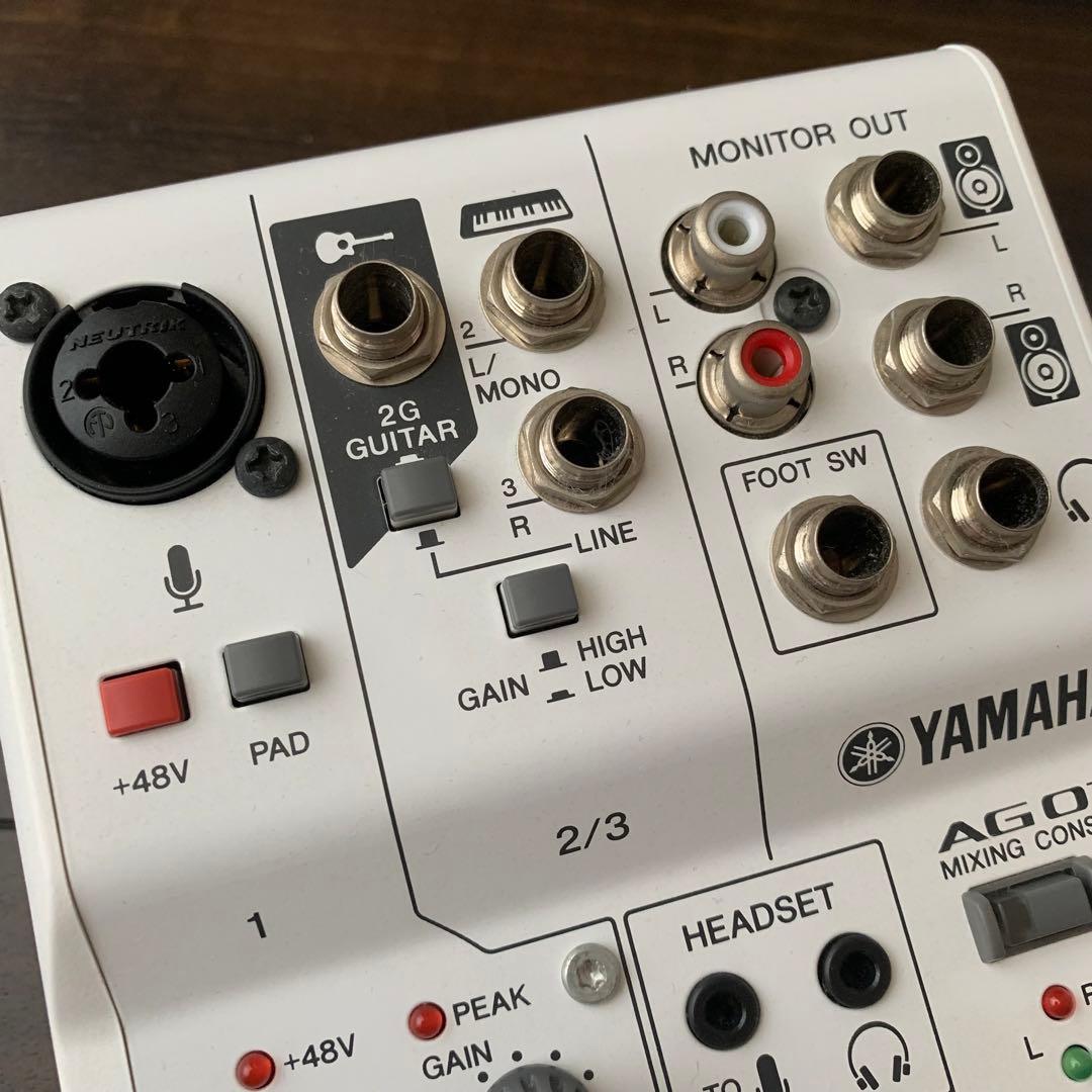 YAMAHAヤマハ AG03 オーディオインターフェイス