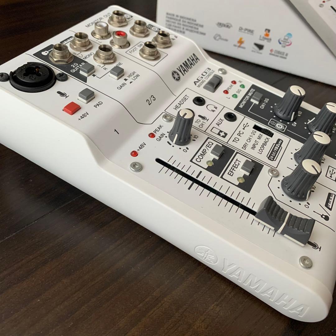 YAMAHAヤマハ AG03 オーディオインターフェイス